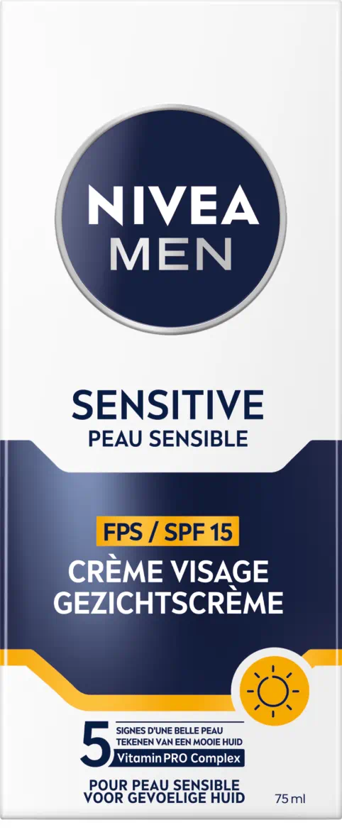 CRÈME VISAGE SPF15 PEAU SENSIBLE