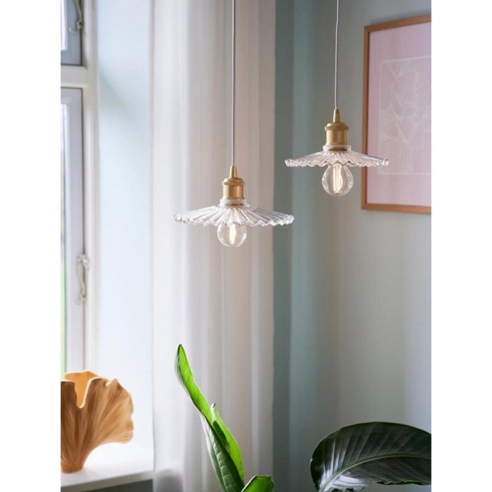 TAKLAMPE NORDLUX TORINA GLASS
