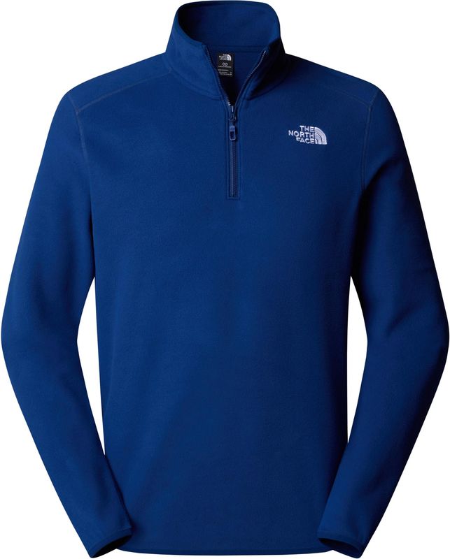 The North Face 100 Glacier 1/4 Zip Trui Heren - Estate Blue