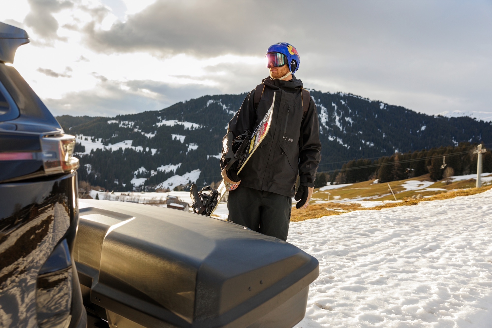 Thule Arcos Box M Heckbox für Anhängerkupplung 300 Liter