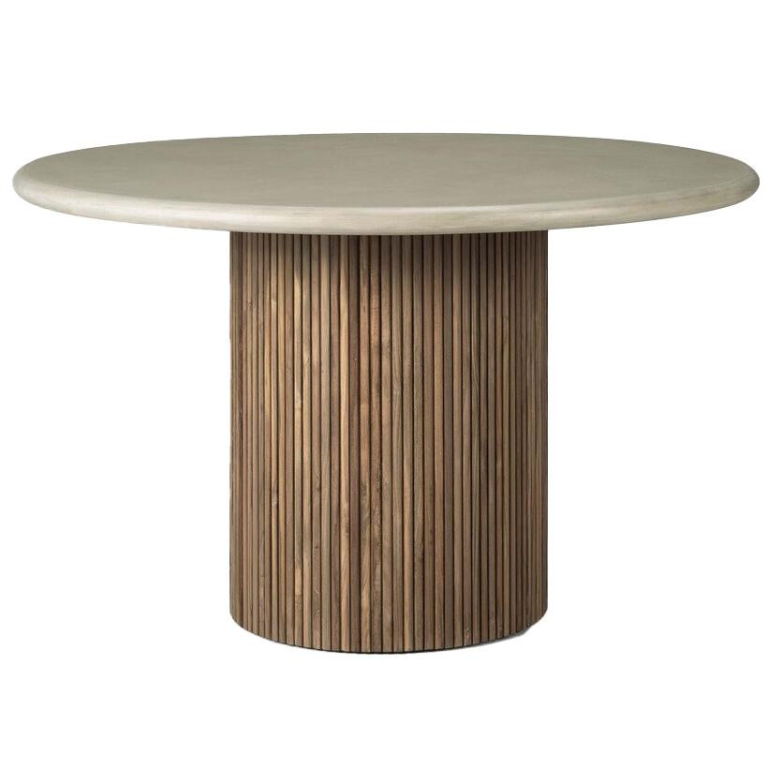 Ethnicraft Roller Max tuintafel Ø125