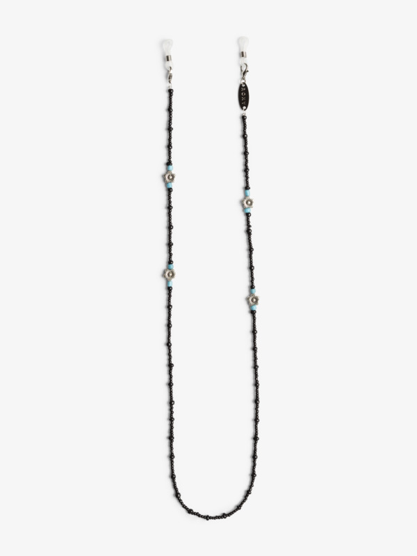 Beads & Stones Cordon pour lunettes Noir Femme