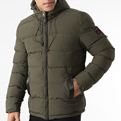 Doudoune Capuche 3349 Vert Kaki