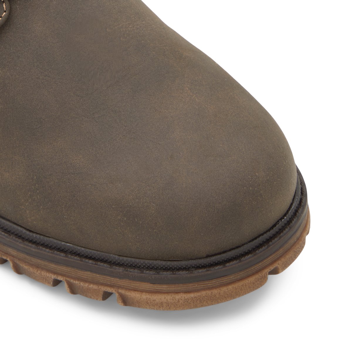 WEEKENDERS-Fimos-Bottes décontractées - Talon plat - Marron Foncé