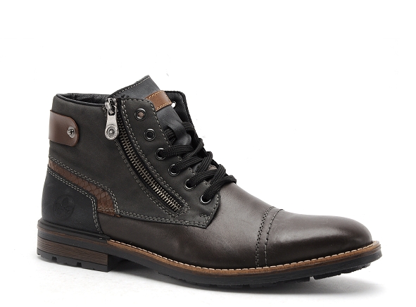 Rieker boots bottine homme f1311 gris