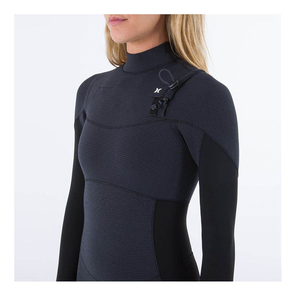 Hurley PLUS CZ - Combinaison intégrale 4/3 mm Femme black/graphite