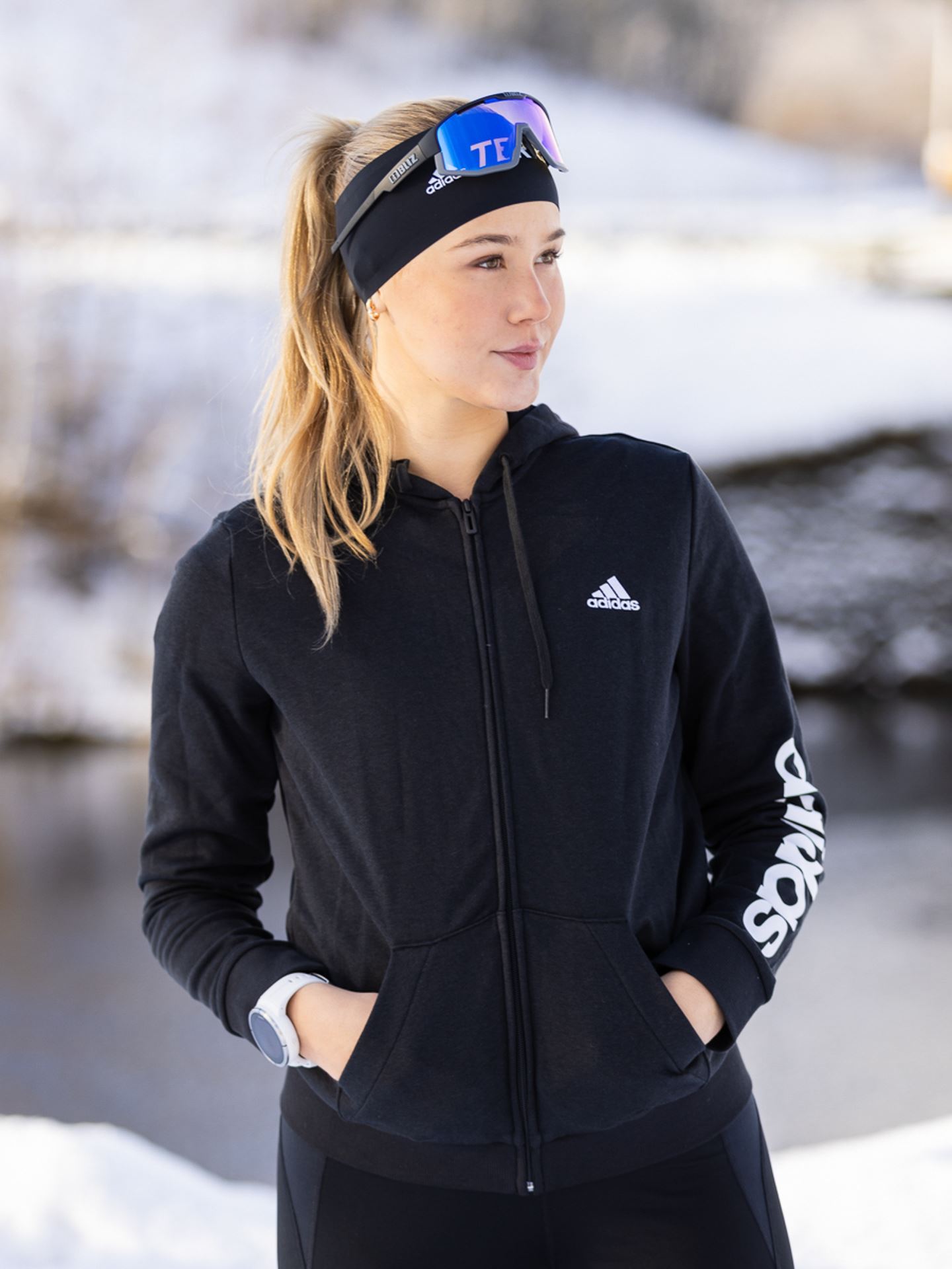 Linear Full Zip Hoodie