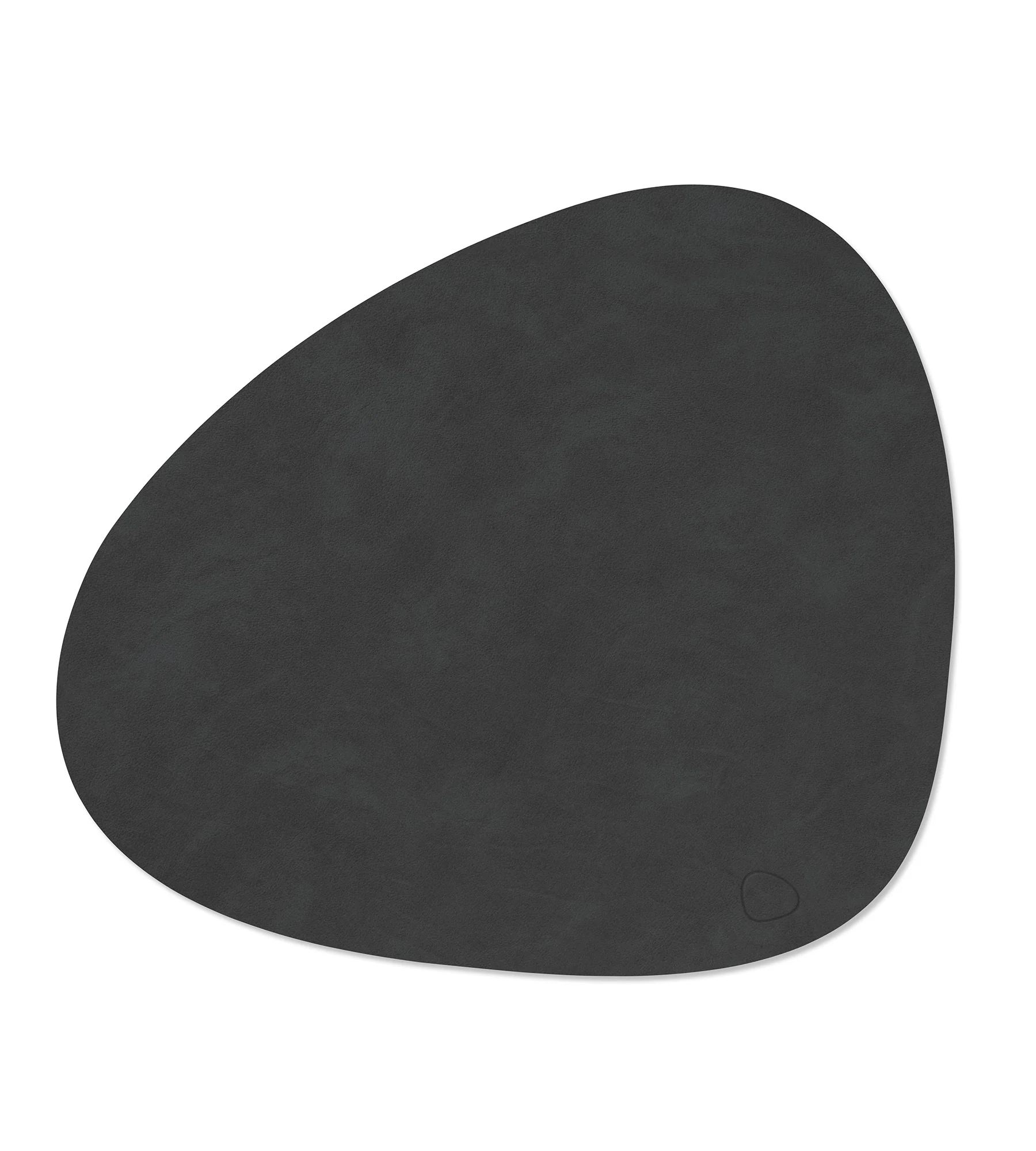 LIND DNA  Nupo dækkeserviet curve, sort - 37 x 44 cm.