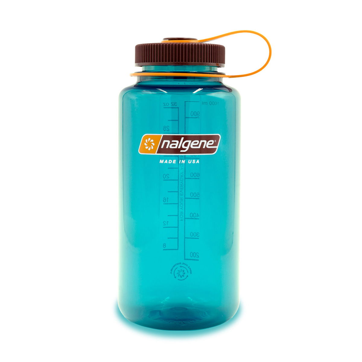 Nalgene Wide Mouth Sustain drikkedunk 1 L - Blå Teal