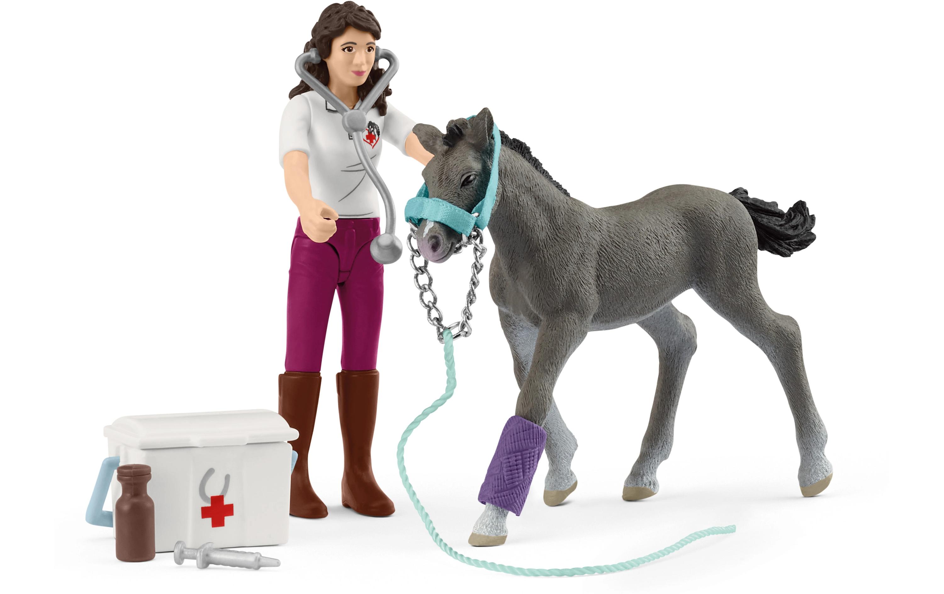 Spielzeugfigur Horse Club Mrs. Kramer mit FohlenMini-Playset fördert kreatives Spielen