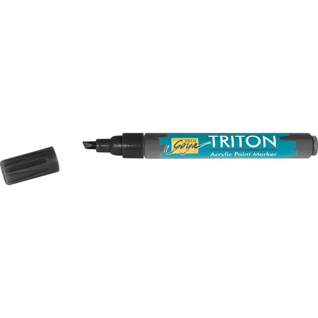 SOLO GOYA Triton Acrylic Paint Marker 1.4 2er Set Schwarz und Weiß