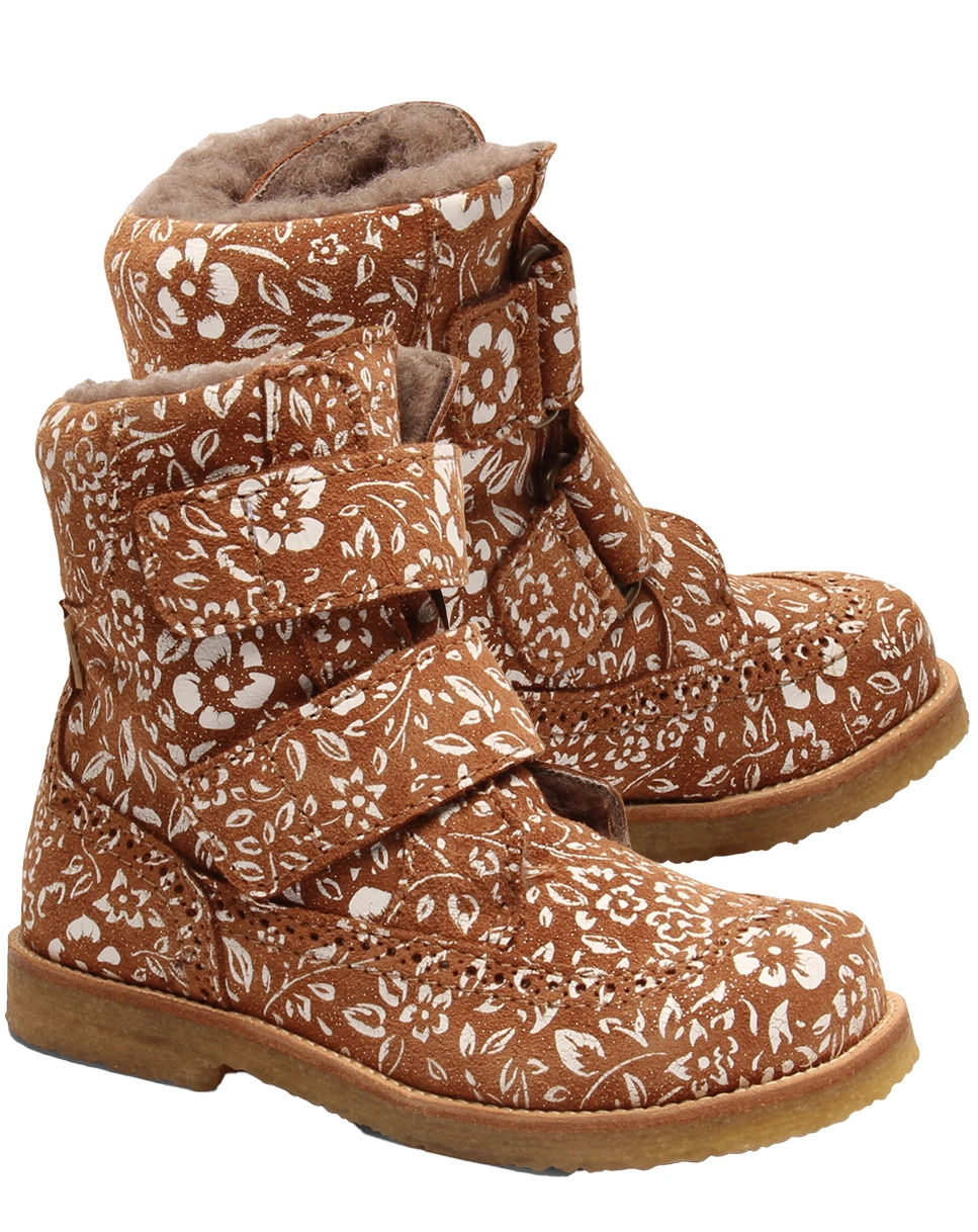 Winterstiefel ELBA TEX in brandy flowers