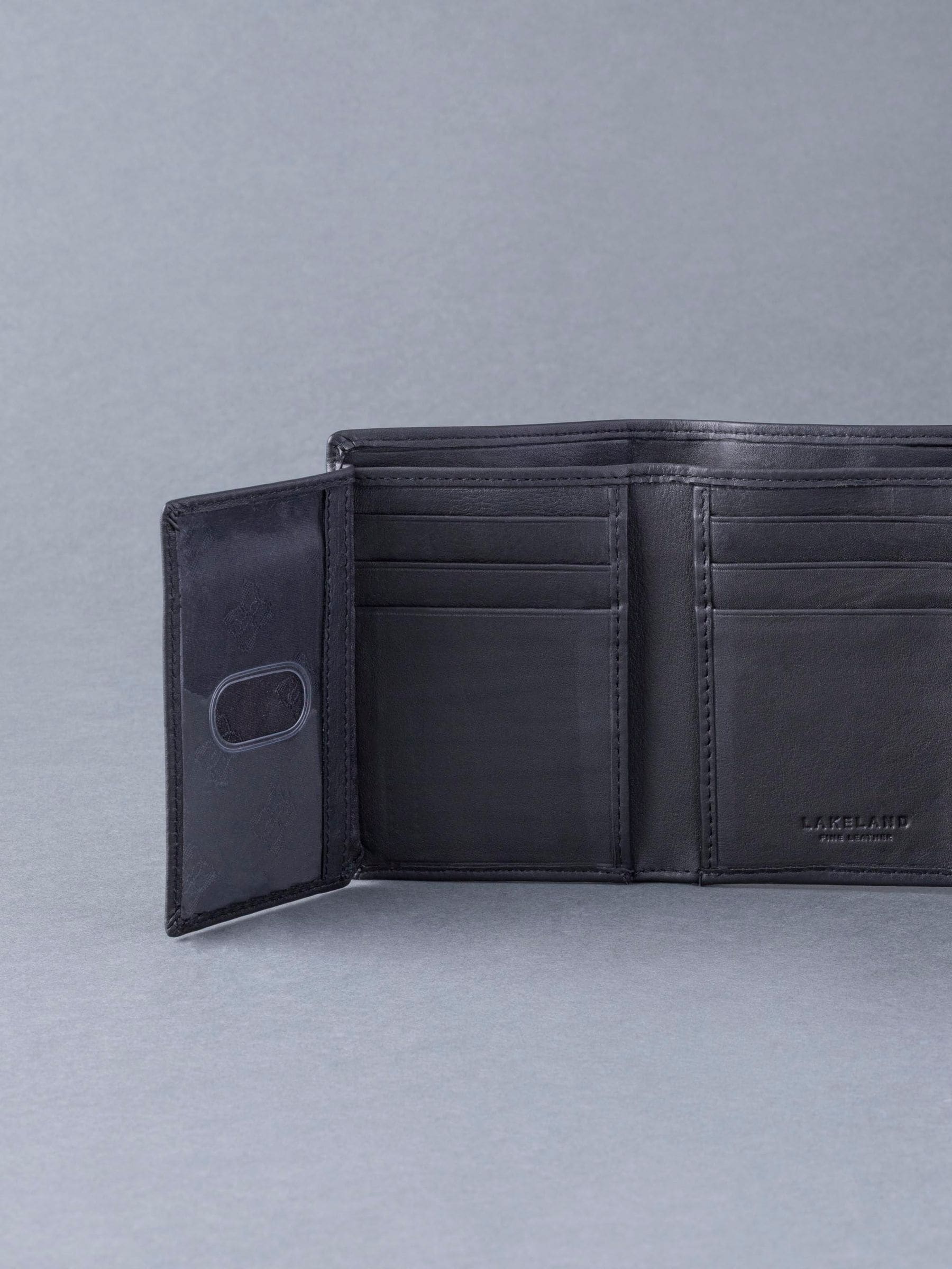 Lakeland Leather Stitch Tri-Fold Portemonnee
