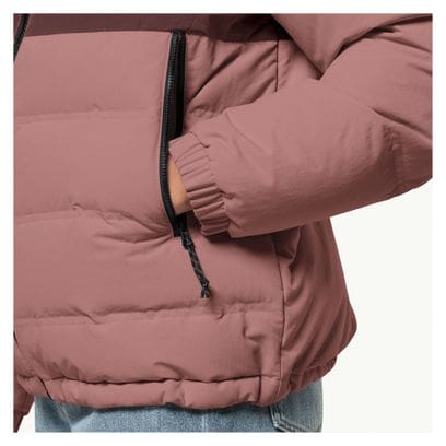 Doudoune Femme Jack Wolfskin Alex Down Marron Clair