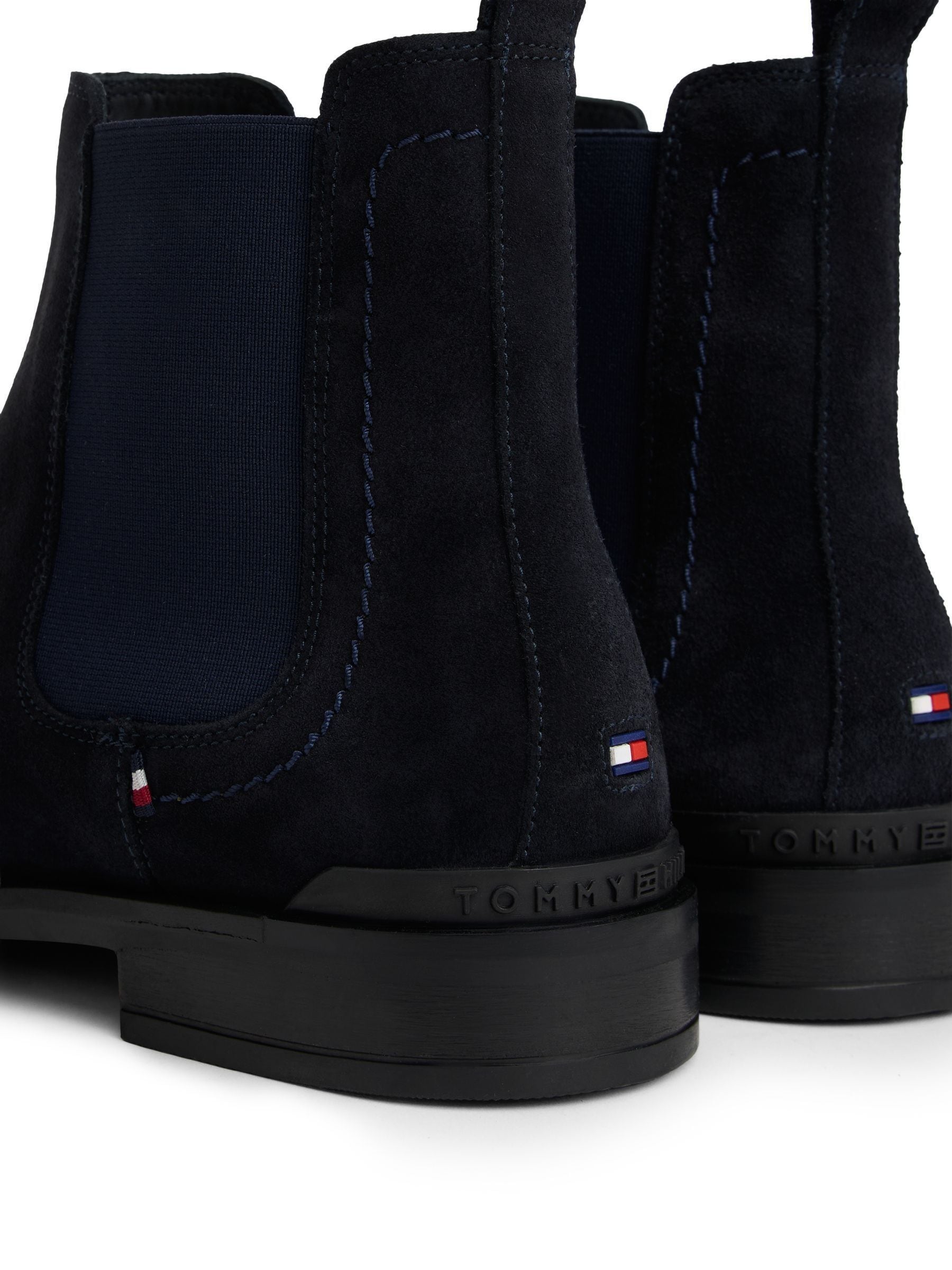 Tommy Hilfiger Suede Chelsea Boots