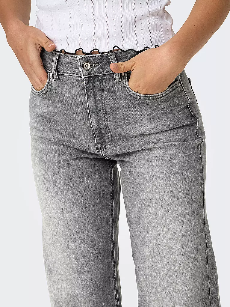 ONLY Jeans Flared Fit ONLMADISON hellgrau