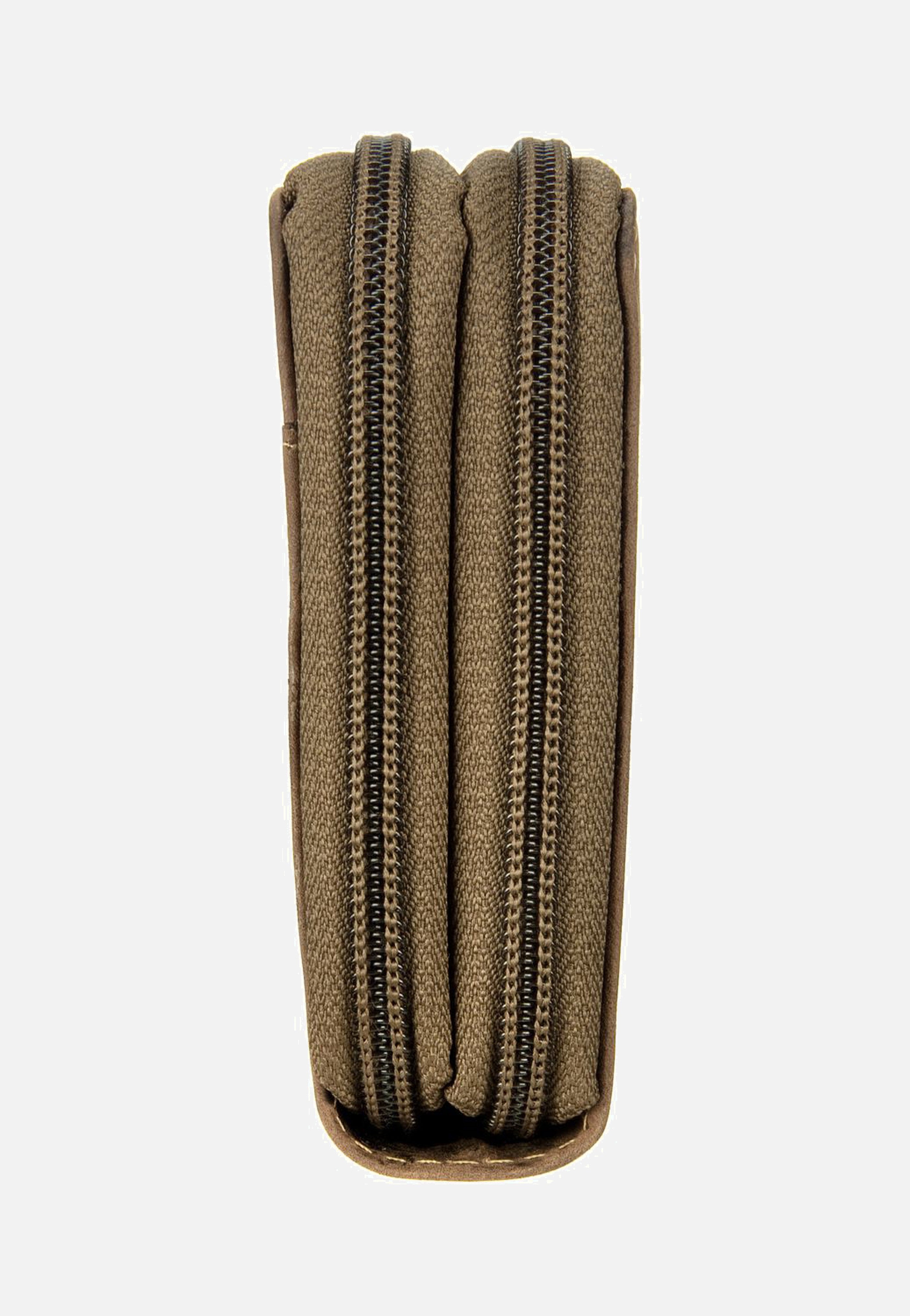 Vintage Leder Sattelbraun - Portemonnaie