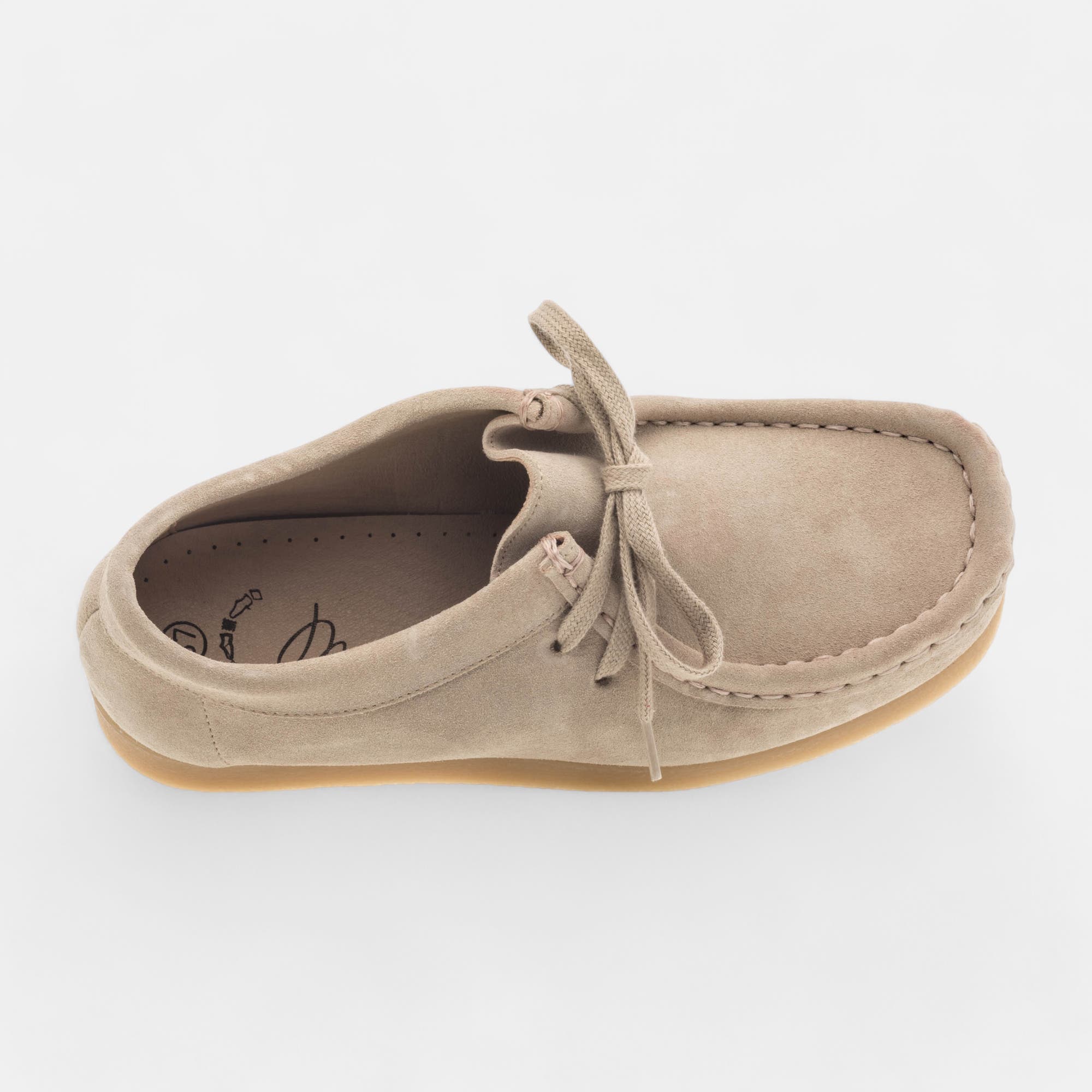 Derbies Femme en cuir beige