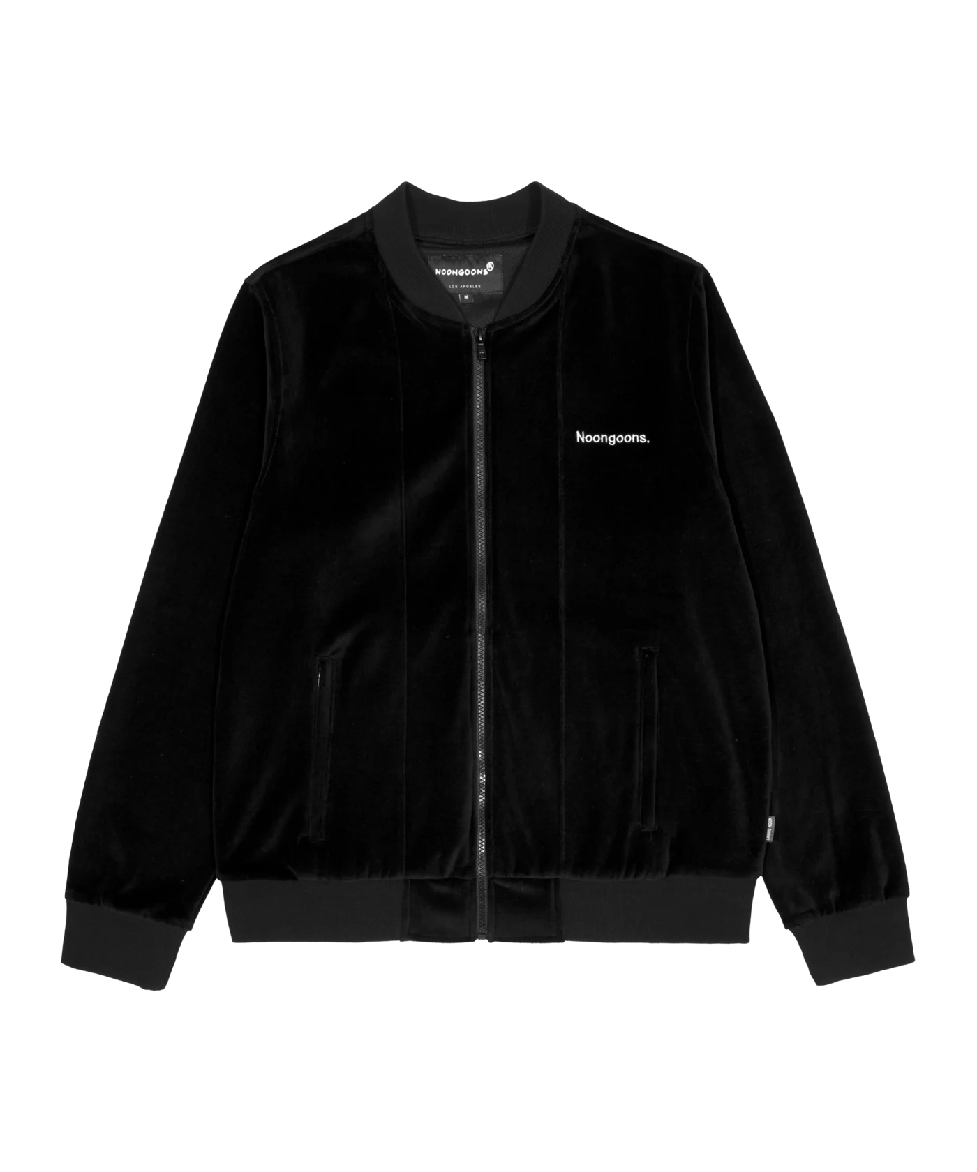 Noon Goons Sprint Velour Tracktop Schwarz