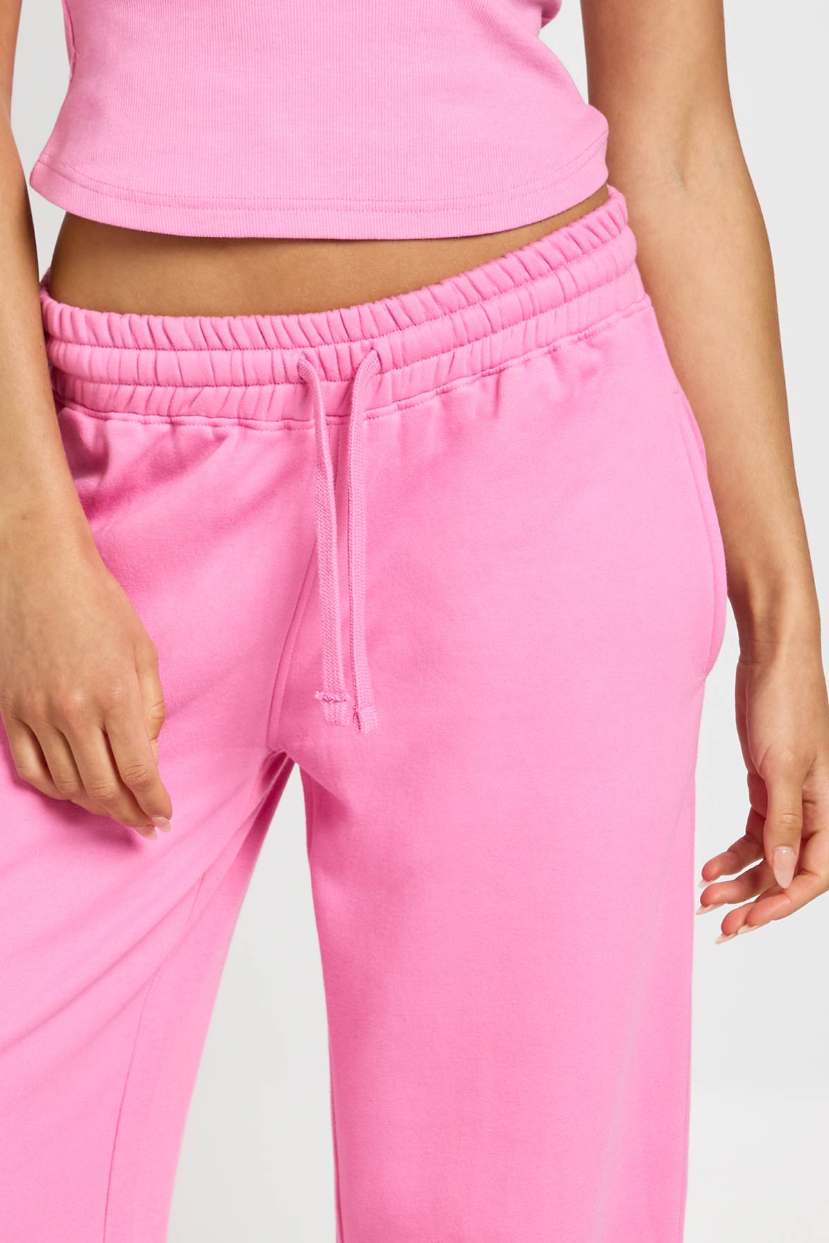 boohoo Jogger Droit Taille Mi-haute