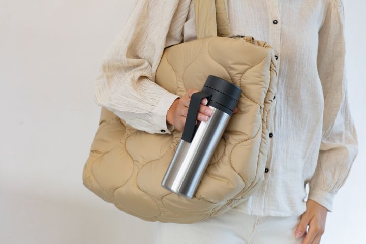 Make & Take Isoleerfles 0,5L - Dark Grey