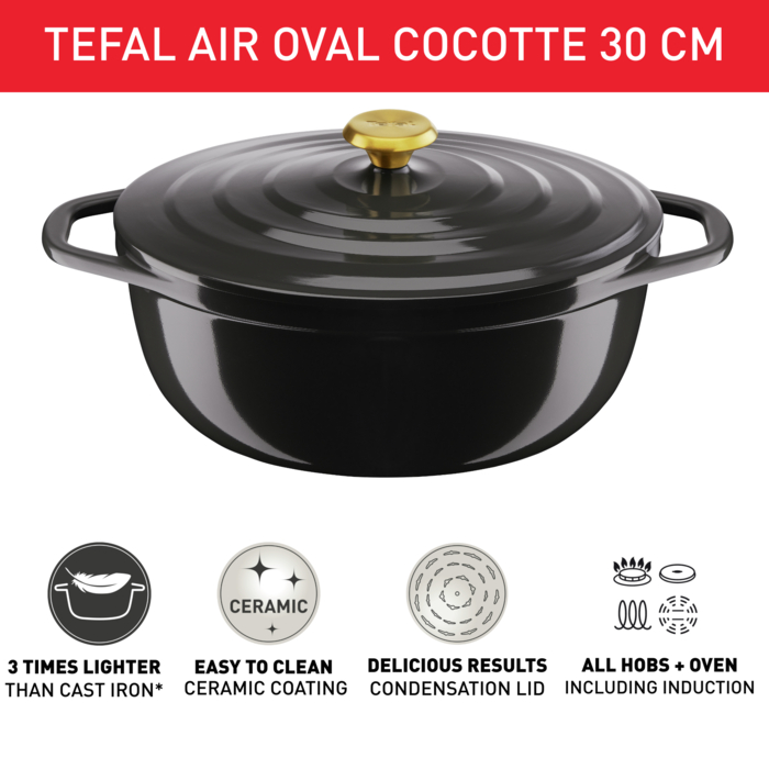 Air cocotte ovale 30 x 23 cm
