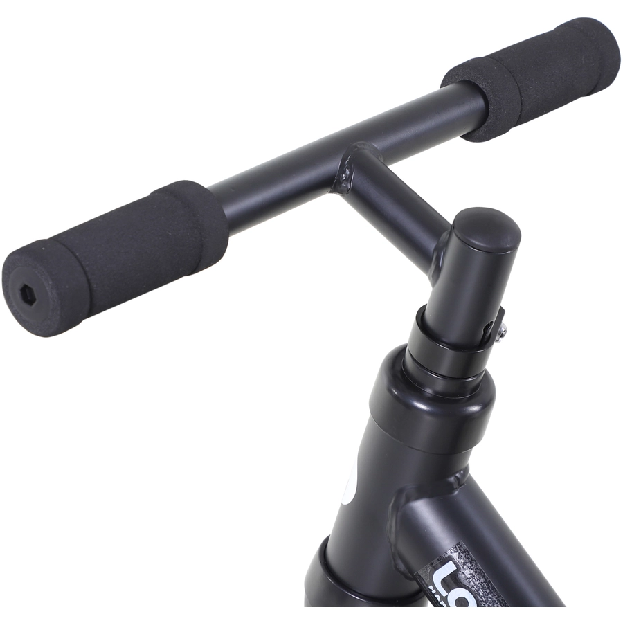 HOMCOM 2-in-1 Kinderfahrrad schwarz