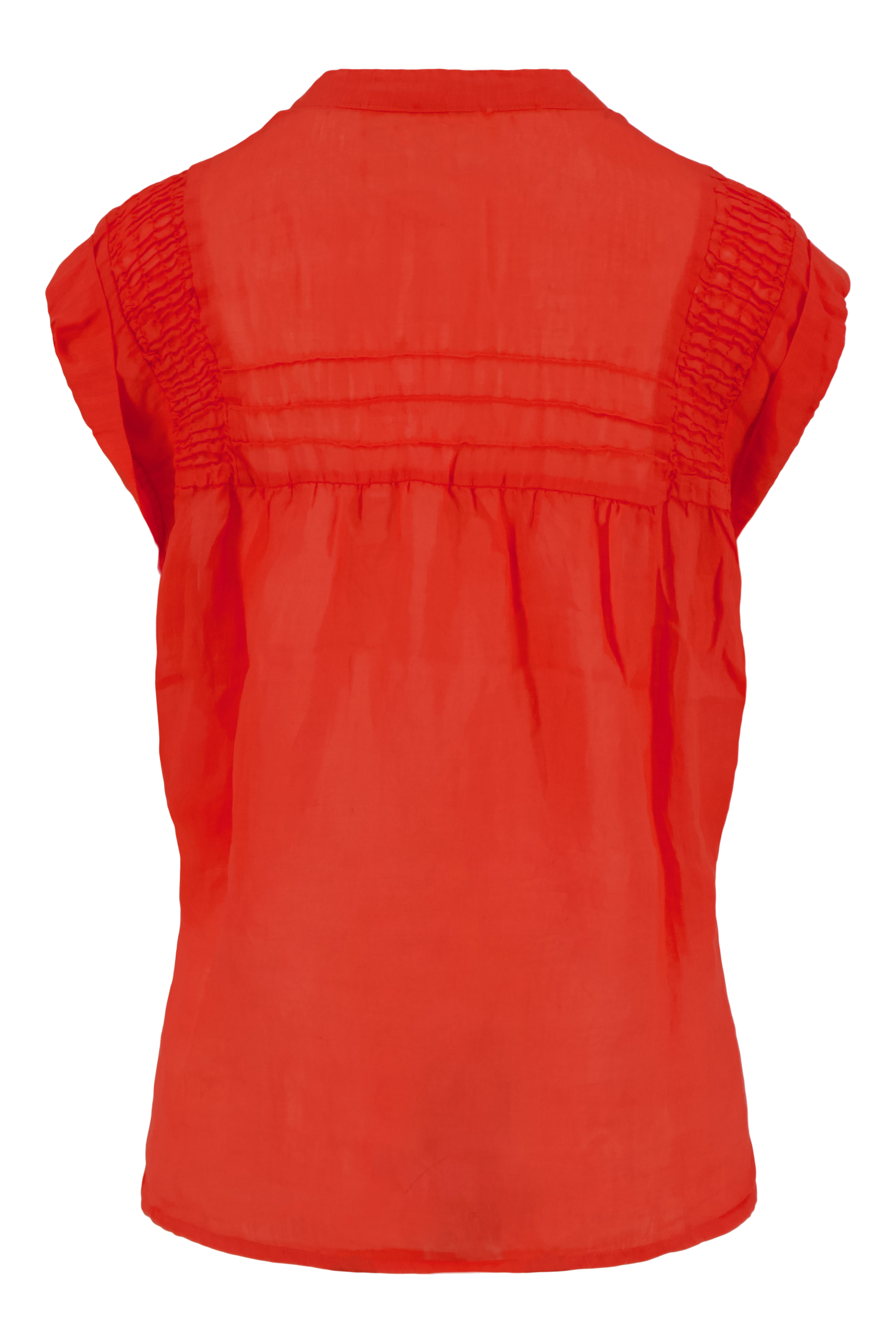 ramie  blouse plooien