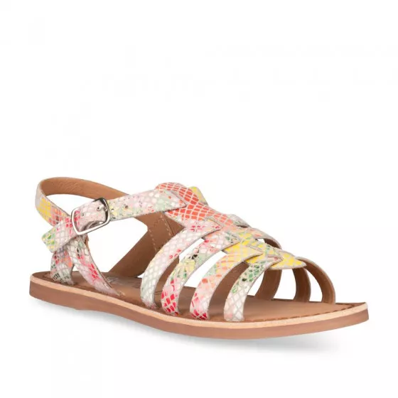 Sandales MULTICOLOR LOVELY SKULL CUIR