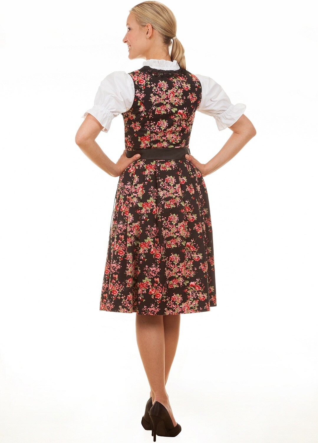 Midi Dirndl 2-teilig Estefania Blumen