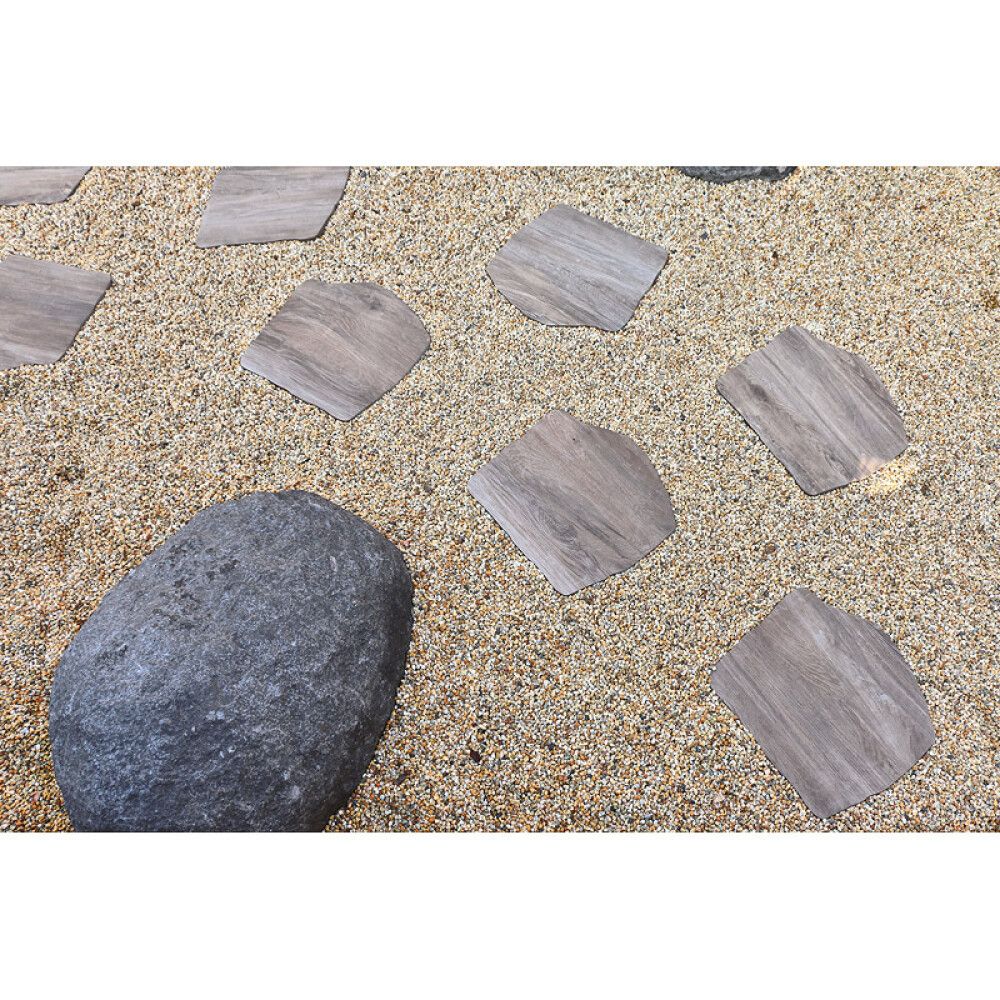 MARKSTEIN STEPPINGSTONE HOLZ 420X360X20MM BRUN