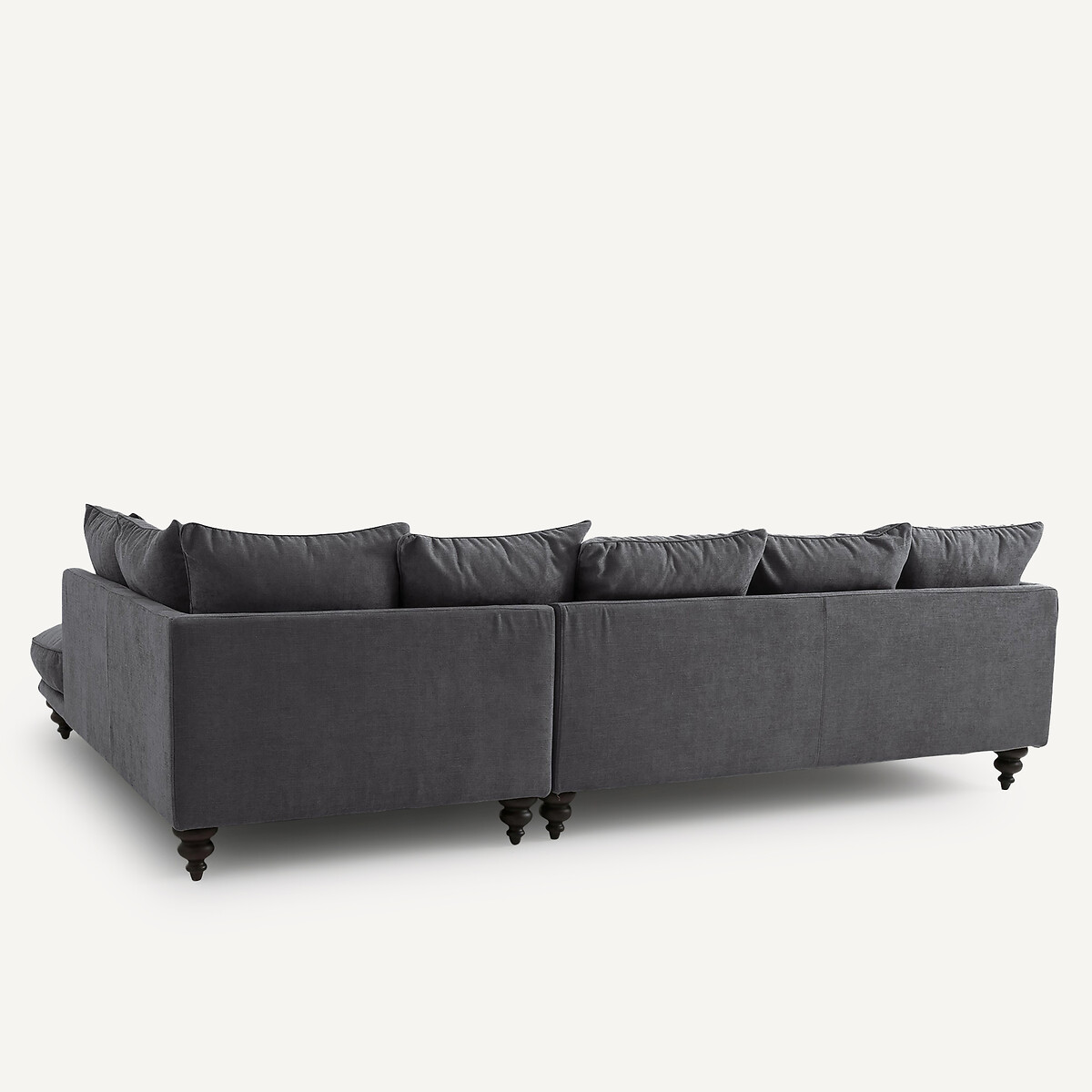 AM.PM<br>Sofá de canto em viscose-poliéster, Lazare