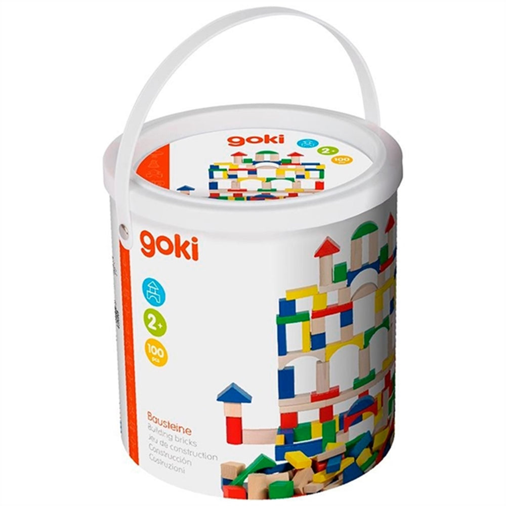 Køb Goki Puslespil - Byggeklodser
