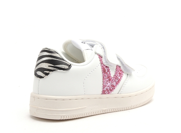 Victoria basses enfant tiempo efecto piel 1124106 blanc