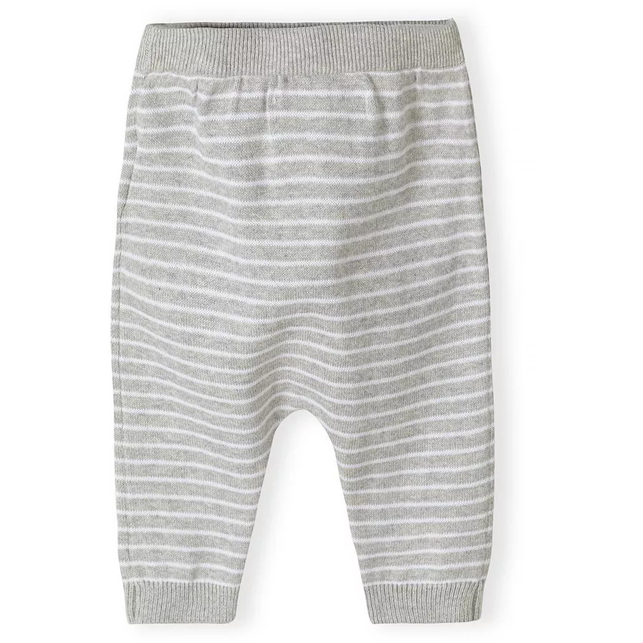 MINOTI Longsleeves & Leggings Grau Meliert