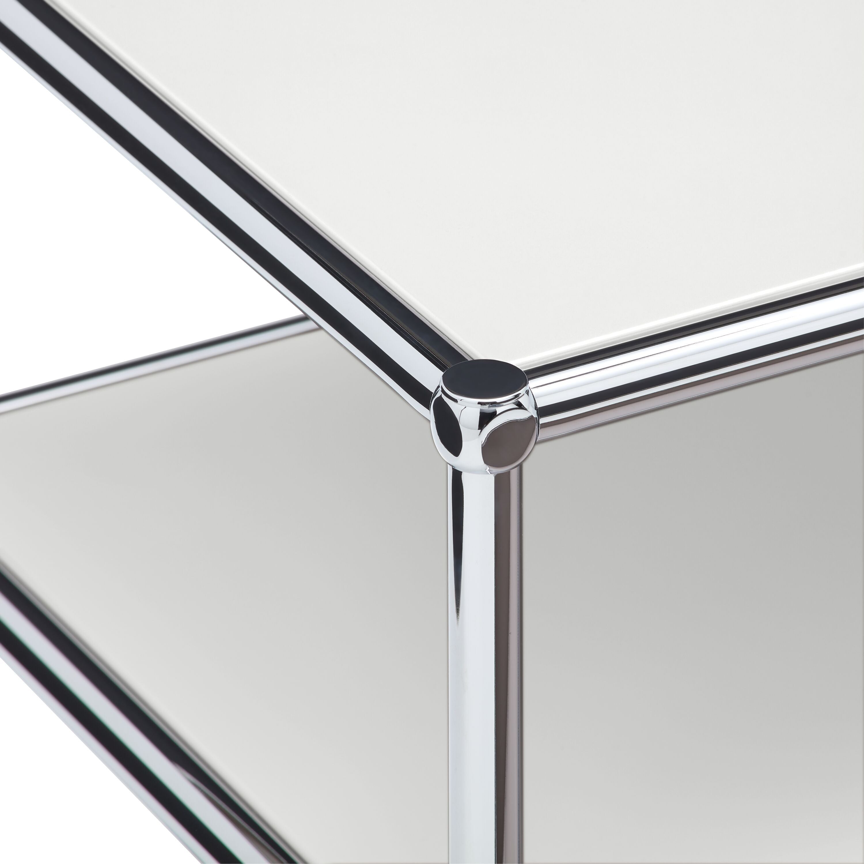 FLEXCUBE Salontisch - Hellgrau / B: 77.5 cm x T: 77.5 cm x H: 43.5 cm