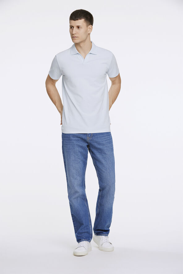 Lindbergh Stretch polo shirt S/S Blå