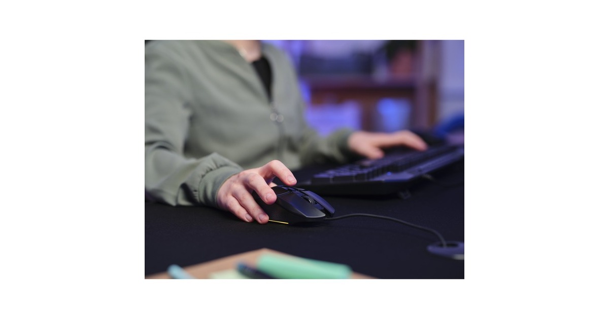TrustGXT 109 Felox verlichte gaming muis  (Zwart, RGB | 200 - 6400 dpi)