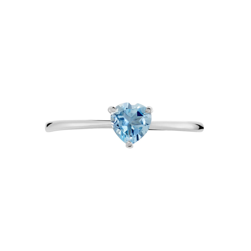 Bague Johaina Or Blanc Topaze