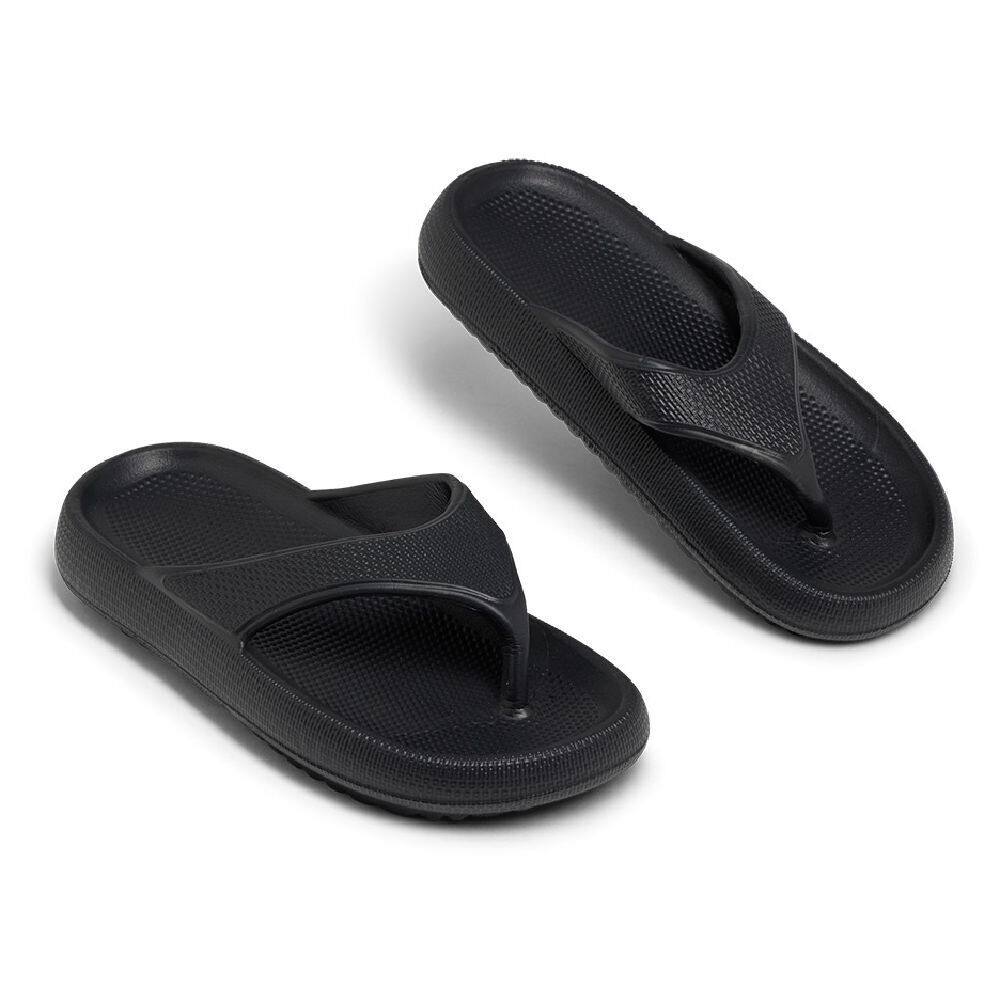 Tongs caoutchouc noir 38/39