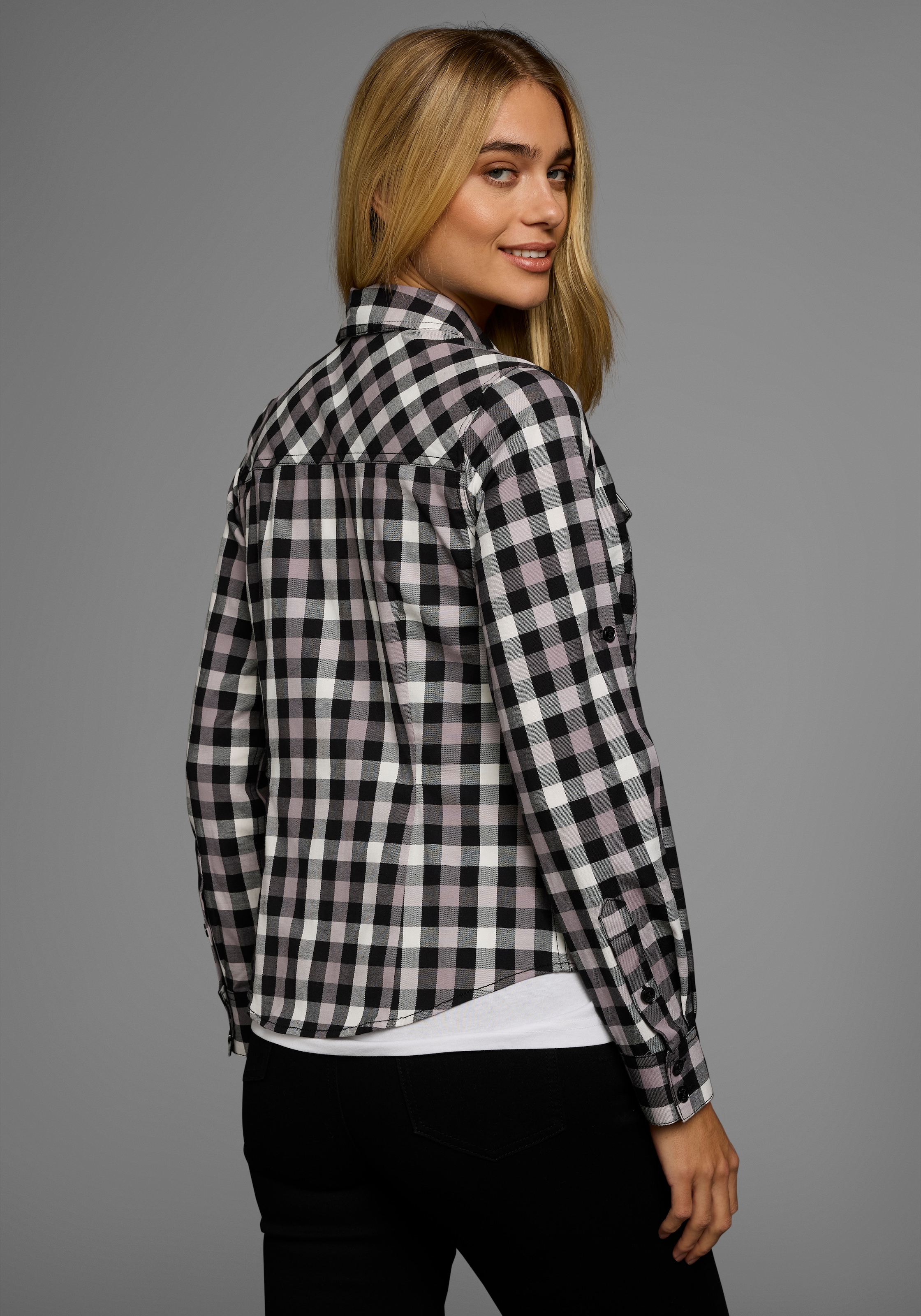 Arizona Karobluse , Lässiger-Holzfäller-Look
