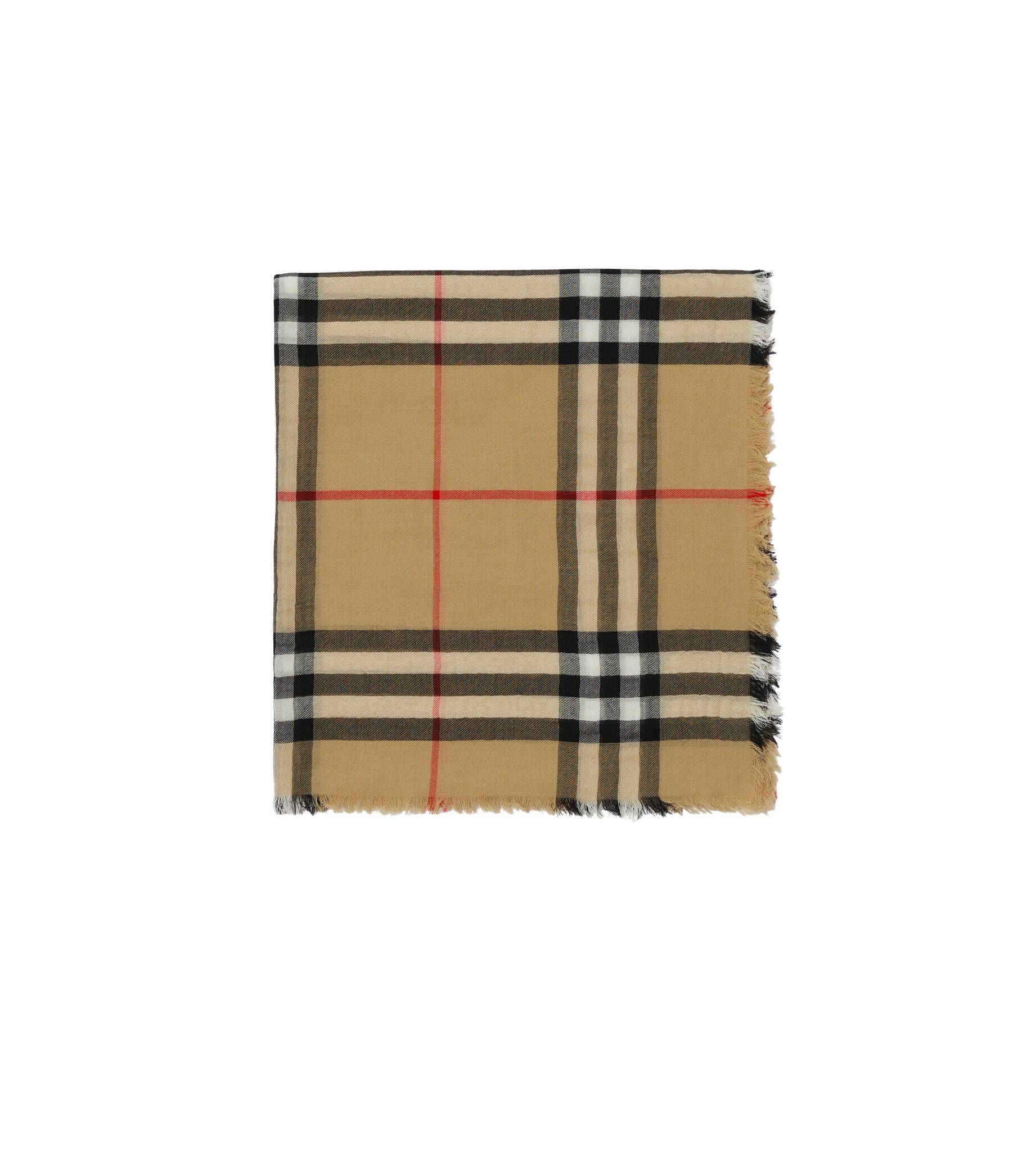 Burberry| Damen Schal aus leichter Wolle
