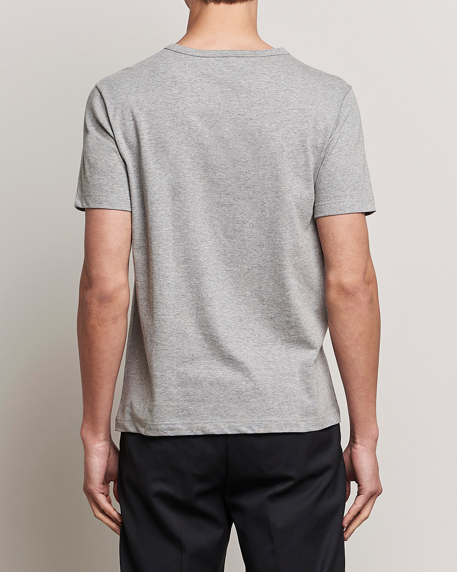 Merz b. Schwanen 1950s Classic Loopwheeled T-Shirt Grey Melange