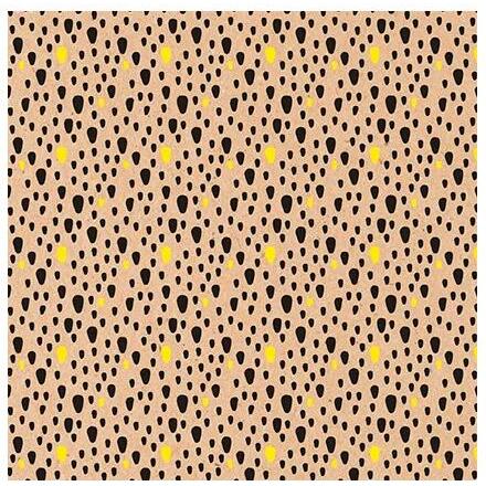 Kraft brut 70g, rl 50x0,70m Pépin fluo - Noir