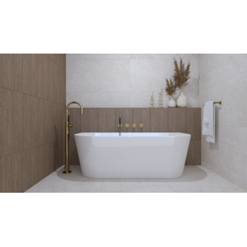 Vloertegel Eterna 60 x 60 cm keramiek beige 1,44 m²
