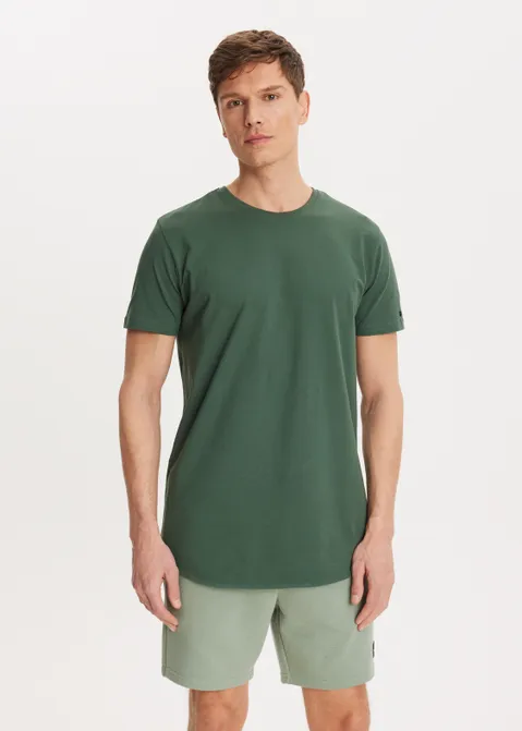 Basic t-shirt groen (GRN)