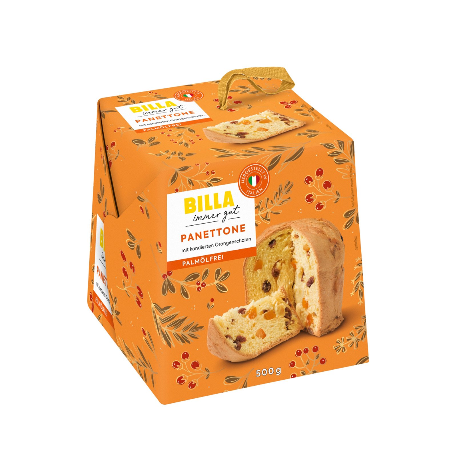 BILLA Panettone mit kandierten Früchten