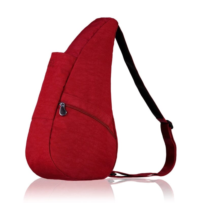 The Healthy Back Bag Textured Nylon M Crimson