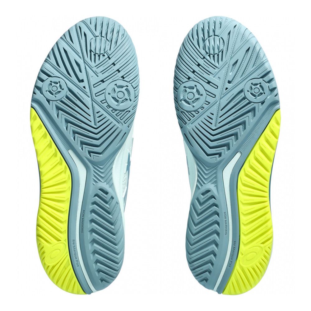 Asics GEL-RESOLUTION 9 - Chaussures de tennis Femme soothing sea/gris blue