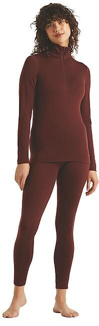 ICEBREAKER - T-SHIRT ML DEMI ZIP TECH 260 HALF ZIP W